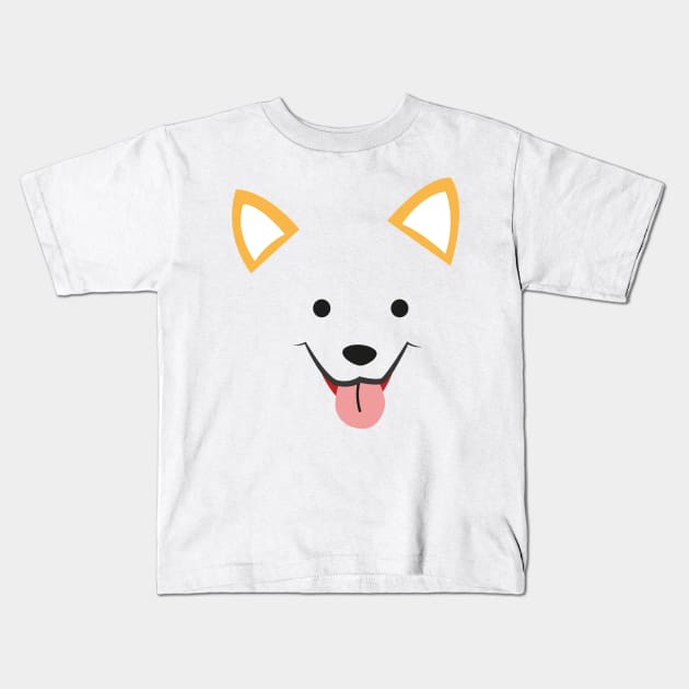 Corgi Face Funny Dog Halloween Costume - Corgi Gifts Kids T-Shirt by macshoptee